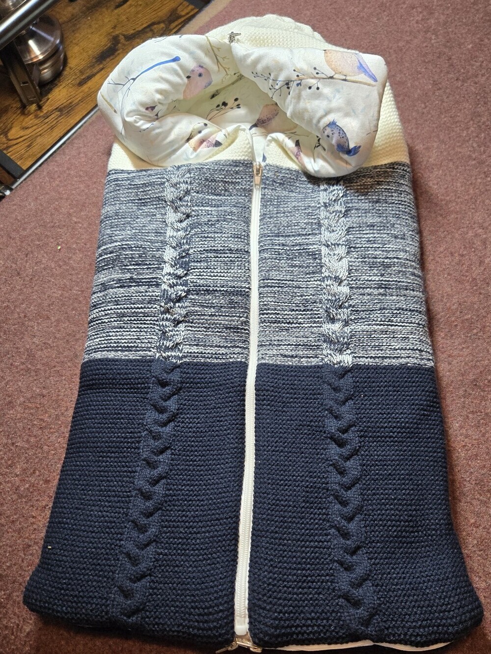 Winmany Colorful Newborn Baby Swaddle Blanket Wrap Infant Thick Knit One Size